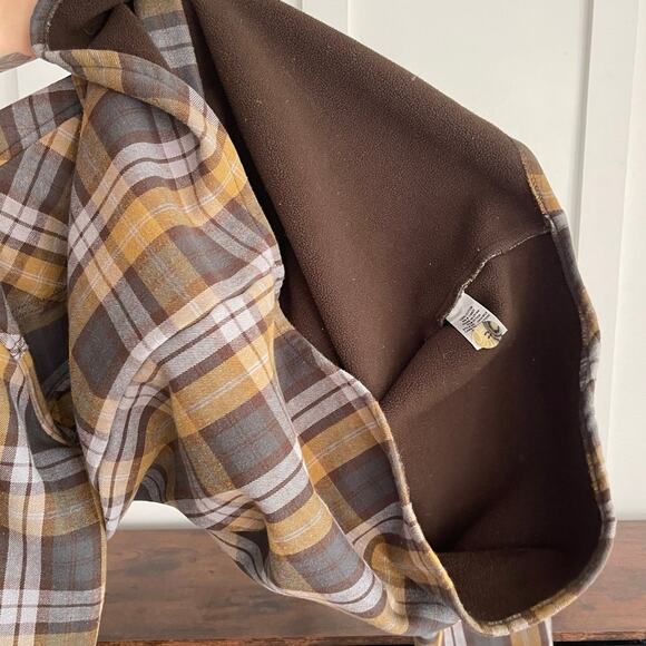 Cody James Mens large fleece lined flannel Shirt - Picture 4 of 5